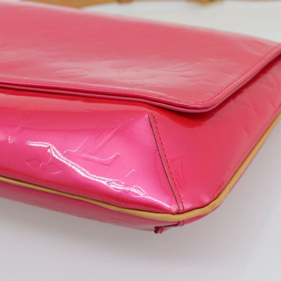 【日本直送】路易威登 Monogram Vernis Thompson Street Fuchsia Pink M91215 Auth 191447V-8