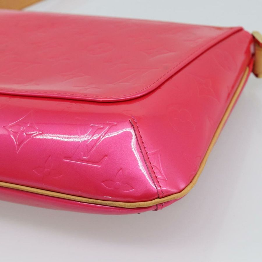 【日本直送】路易威登 Monogram Vernis Thompson Street Fuchsia Pink M91215 Auth 191447V-14
