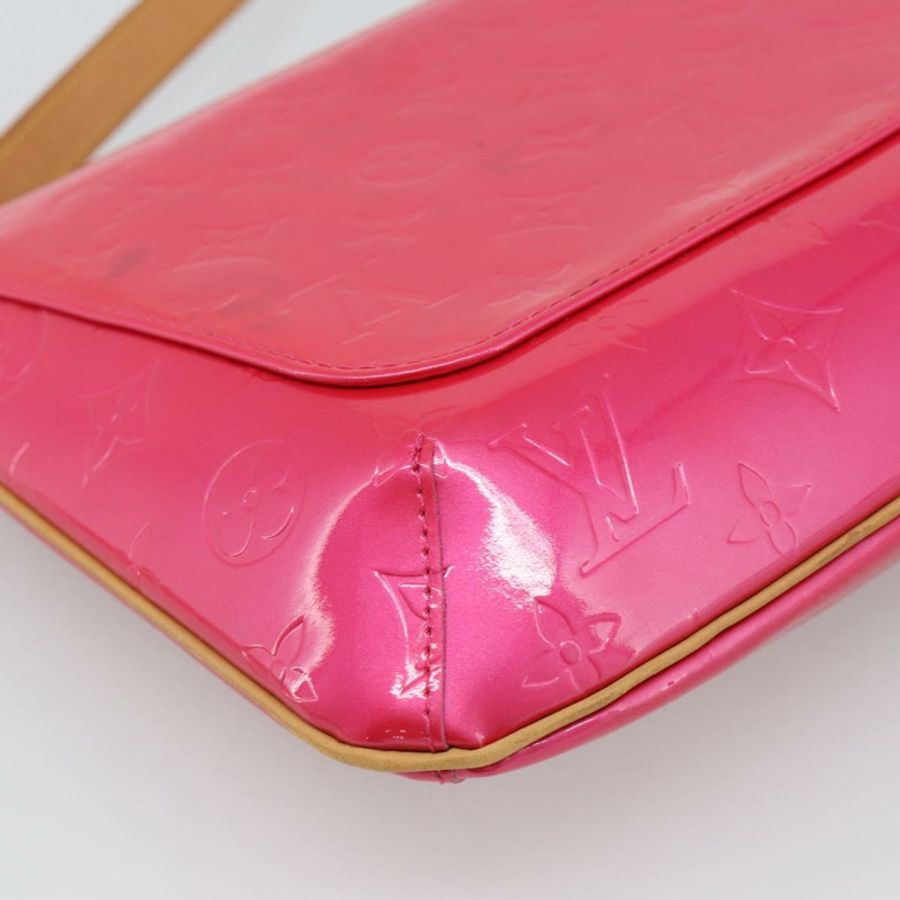【日本直送】路易威登 Monogram Vernis Thompson Street Fuchsia Pink M91215 Auth 191447V-15