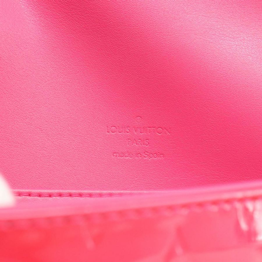 【日本直送】路易威登 Monogram Vernis Thompson Street Fuchsia Pink M91215 Auth 191447V-17