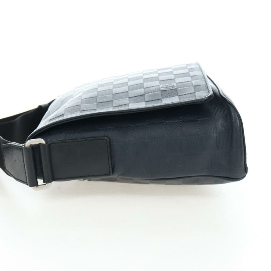 【日本直送】路易威登 Damier Infini District PM 單肩包 瑪瑙黑 N41033 正品 bs36184-2