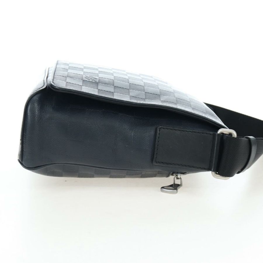 【日本直送】路易威登 Damier Infini District PM 單肩包 瑪瑙黑 N41033 正品 bs36184-3