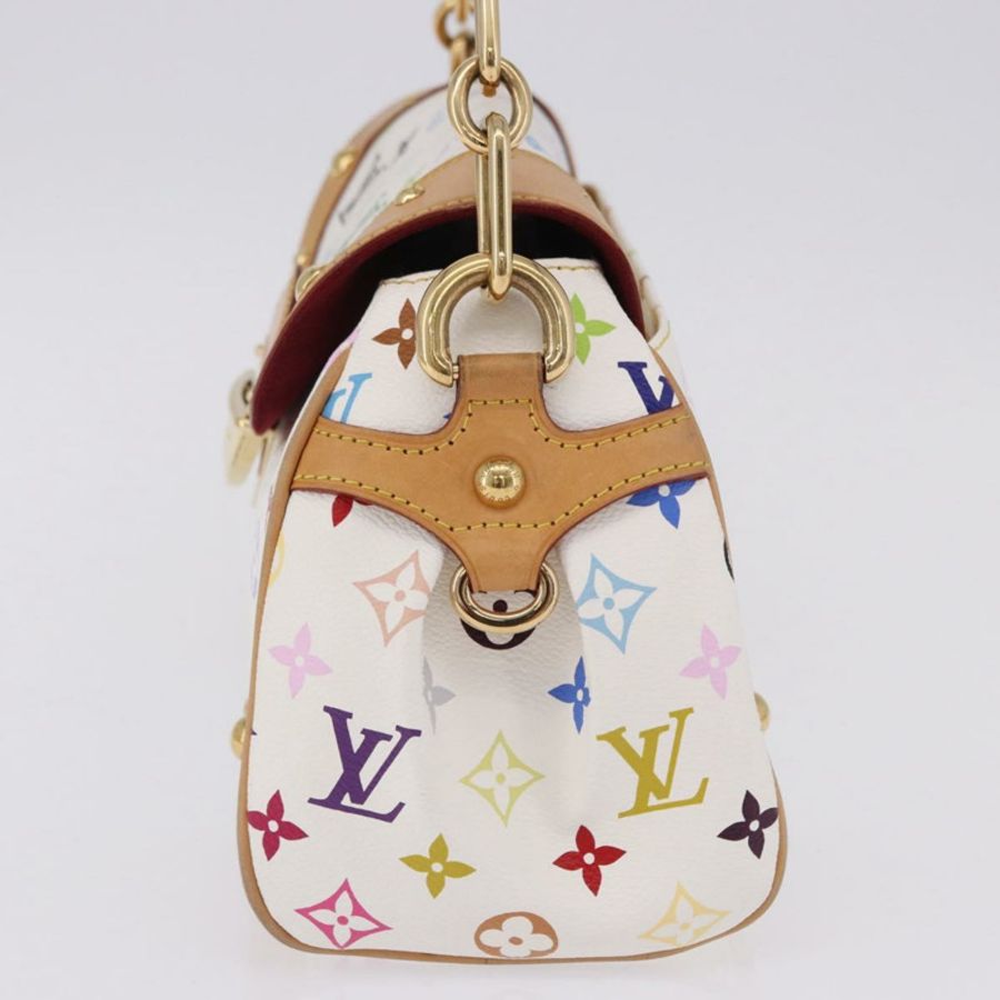 【日本直送】路易威登 Monogram Multicolor Beverly MM 手袋 白色 M40203 LV 正品 BA14326SV-2