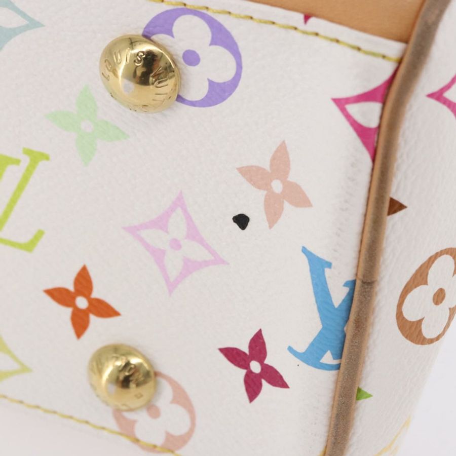 【日本直送】路易威登 Monogram Multicolor Beverly MM 手袋 白色 M40203 LV 正品 BA14326SV-8