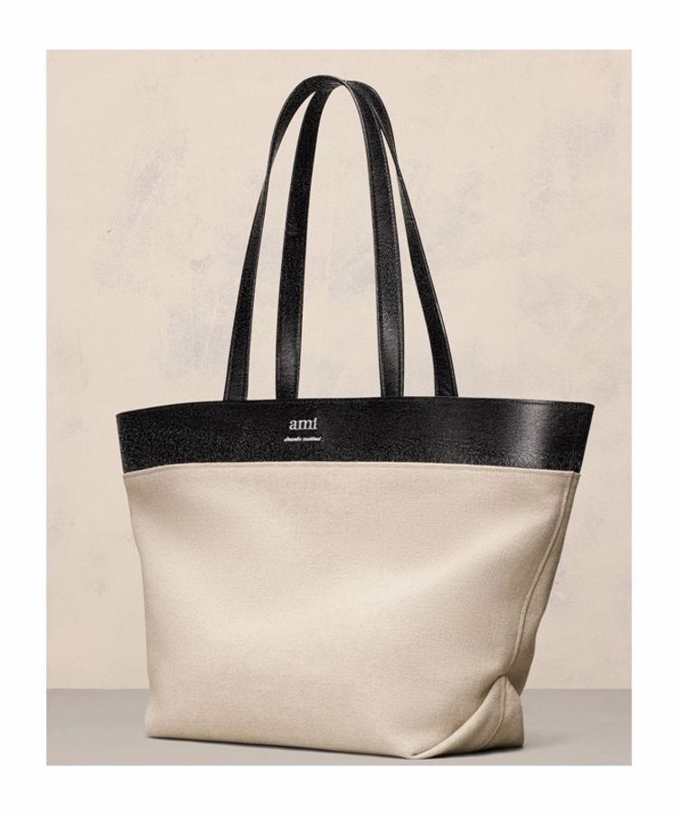 Ami Paris 男士 East West拼接手提包均碼碼33cm*17cm*34cm-1