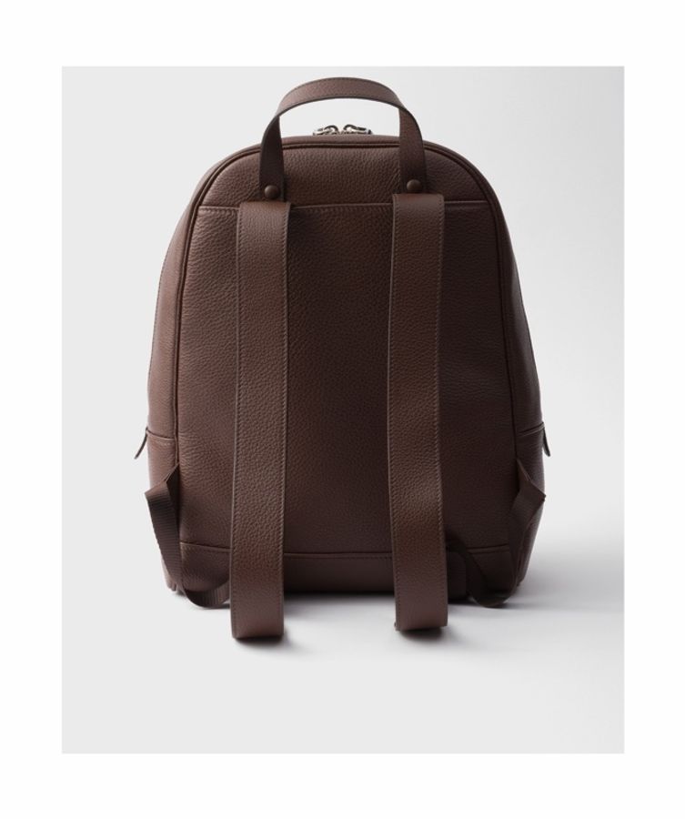 Prada 男士 拉鍊雙肩包均碼碼40.5cm*12cm*28cm-4