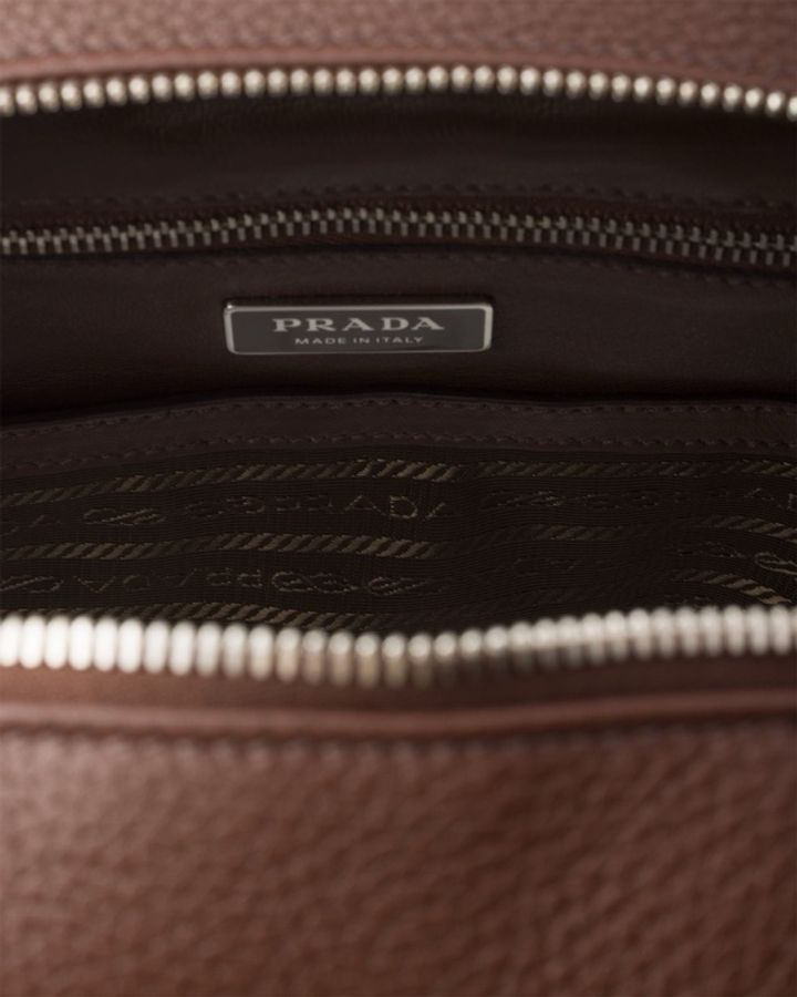 Prada 男士 拉鍊雙肩包均碼碼40.5cm*12cm*28cm-6
