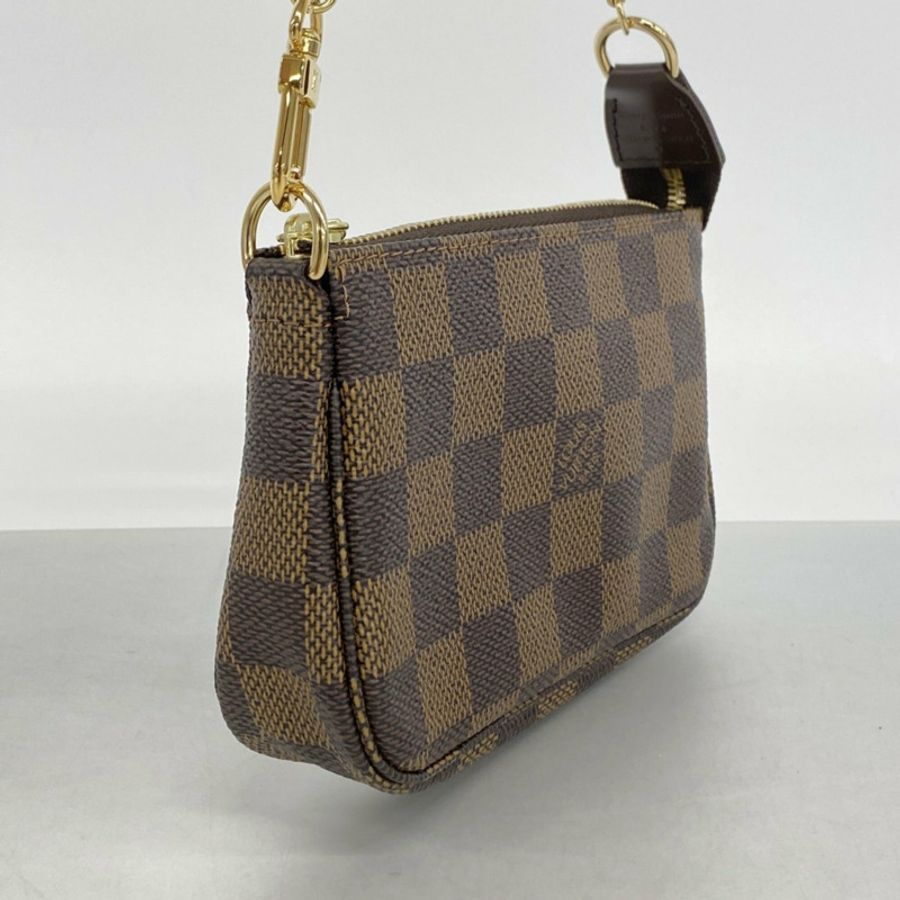 Louis Vuitton Damier 迷你手拿包配件 N58009 Ebene 女士包/小包-1