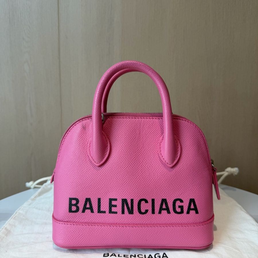 Balenciaga巴黎世家字母印花VILLE貝殼包 尺寸:18*14.5*8-1