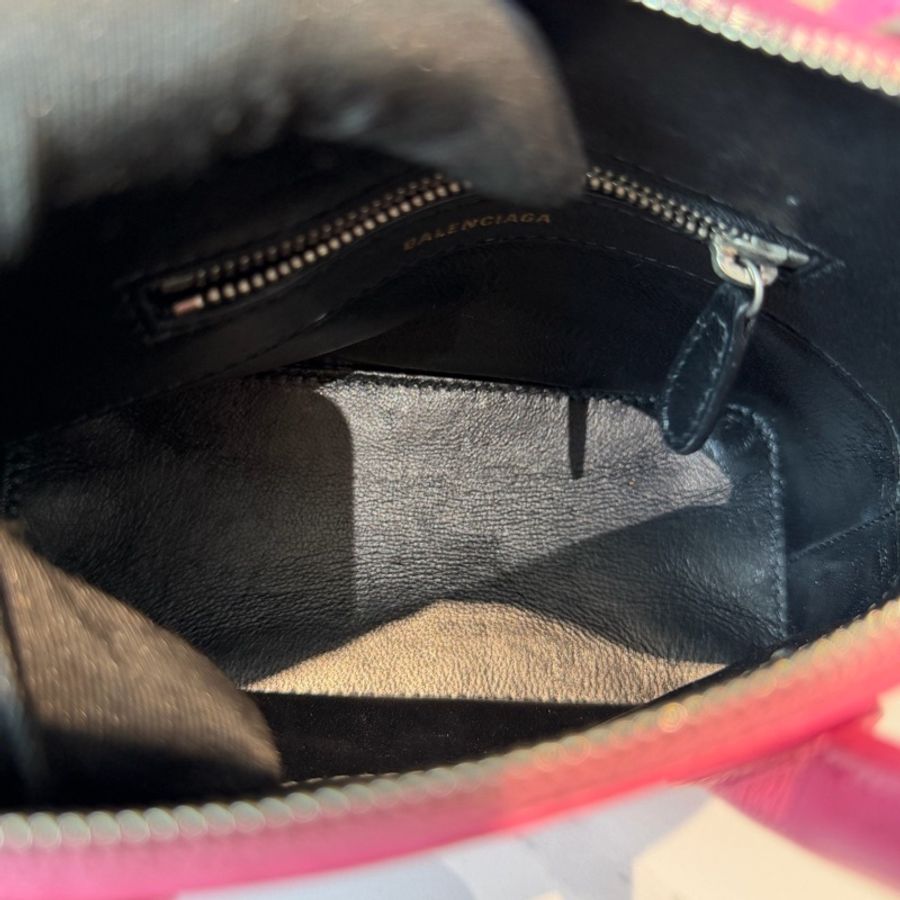 Balenciaga巴黎世家字母印花VILLE貝殼包 尺寸:18*14.5*8-5