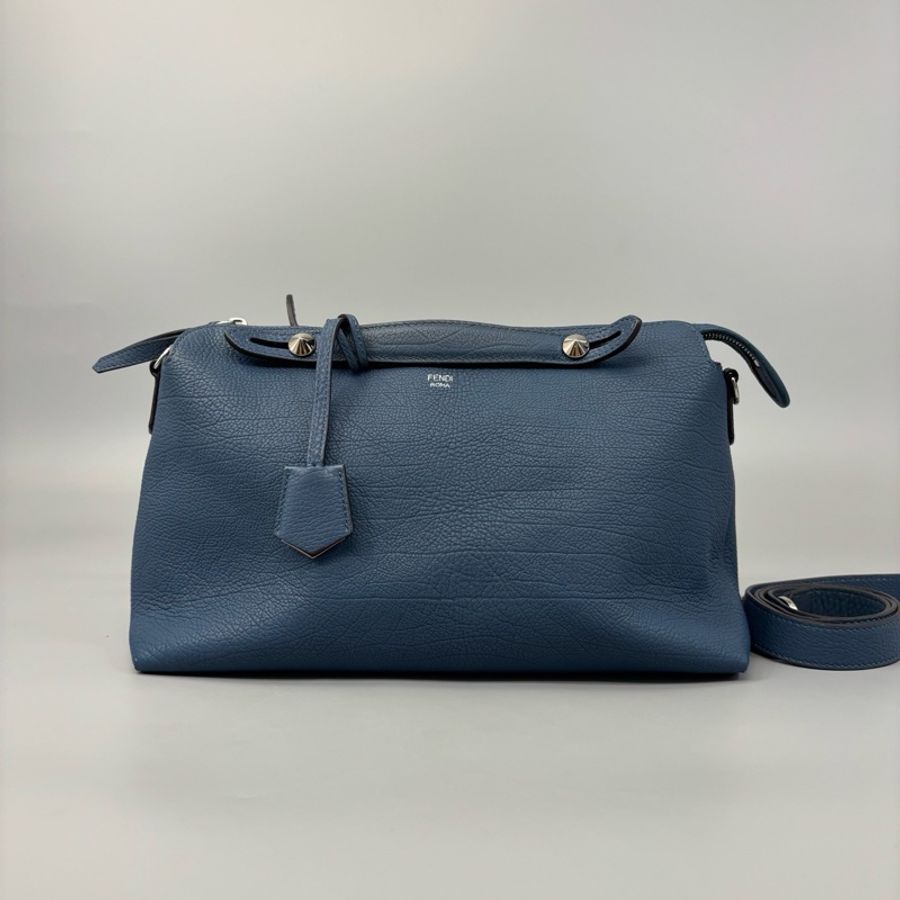 Fendi 芬迪 荔枝紋牛皮By the way手提包 尺寸33*19-0