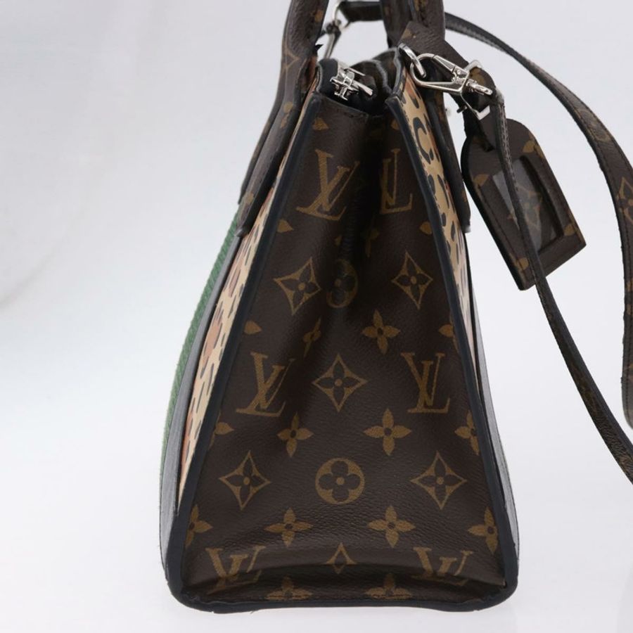 【日本直送】路易威登 Monogram Leopard City Steamer MM 手袋 M52126 LV Auth 188793SM-3