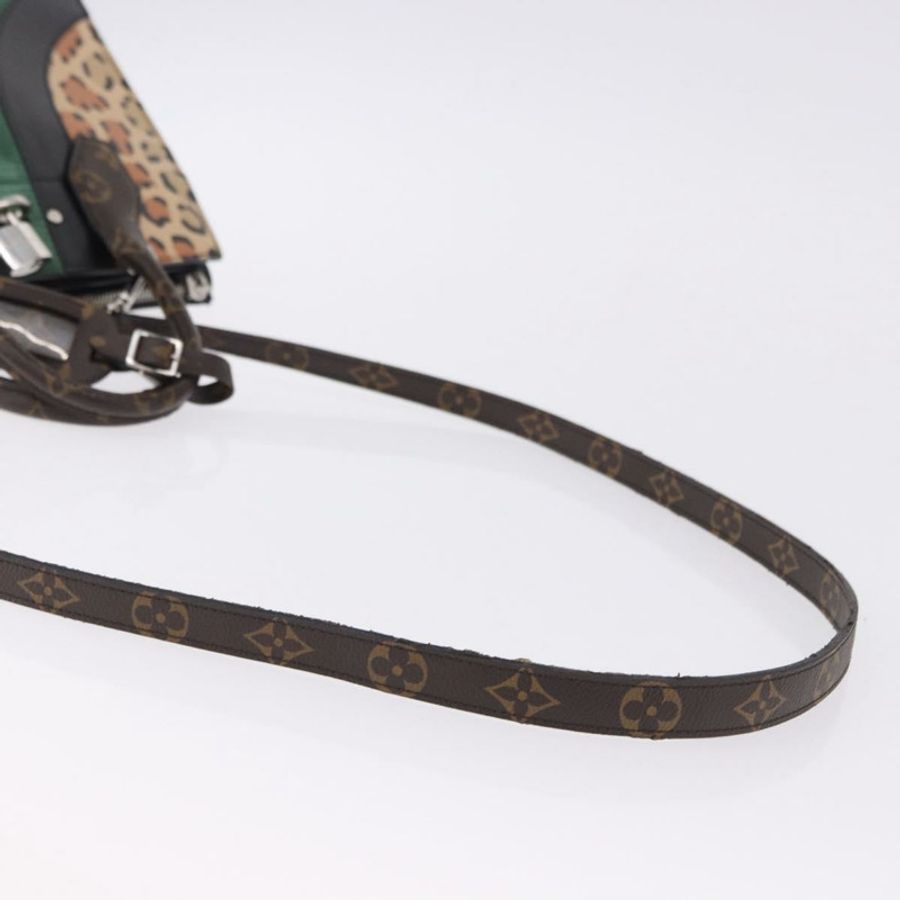 【日本直送】路易威登 Monogram Leopard City Steamer MM 手袋 M52126 LV Auth 188793SM-7