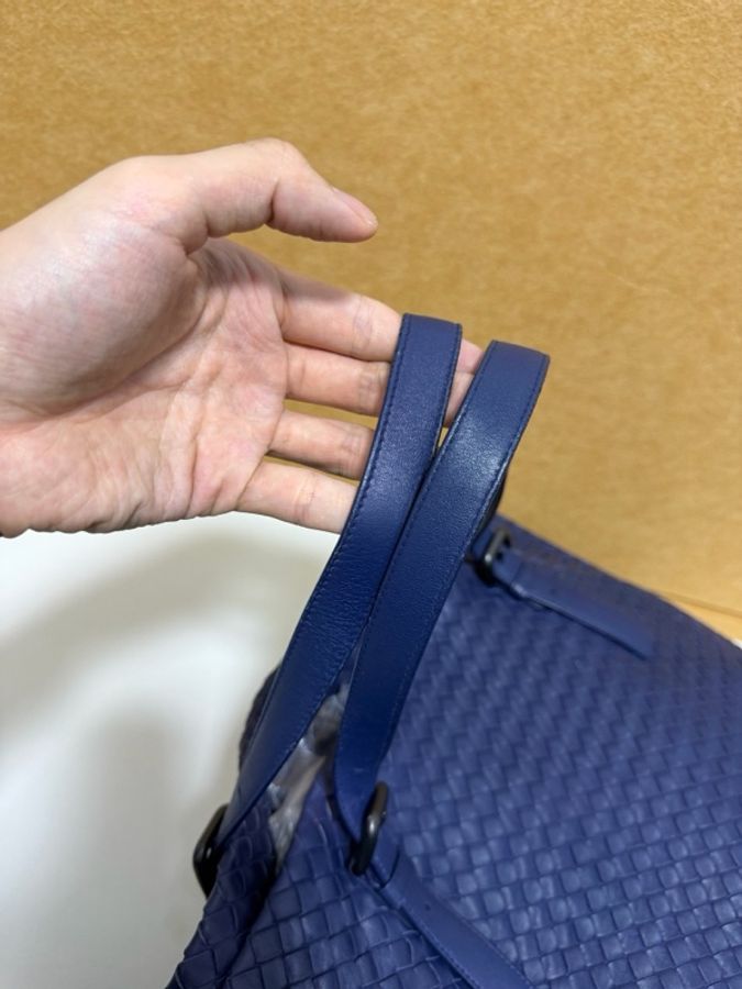 Bottega Veneta 葆蝶家Bv 藍紫色托特 底長40cm-9