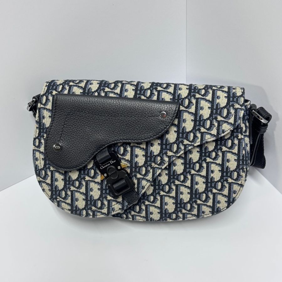 (全新品🆕) Dior Saddle 迪奧馬鞍老花 郵差包 專櫃91000-3