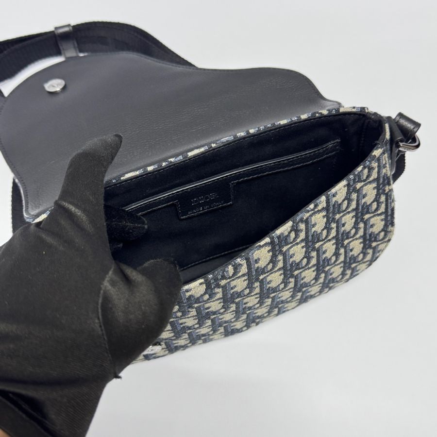 (全新品🆕) Dior Saddle 迪奧馬鞍老花 郵差包 專櫃91000-11