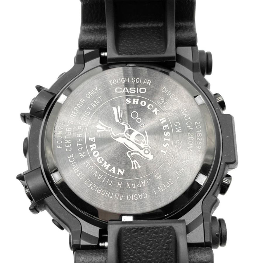 卡西歐 G-SHOCK 蛙人腕錶 GW-8200TPF-1JR 太陽能男士腕錶-5