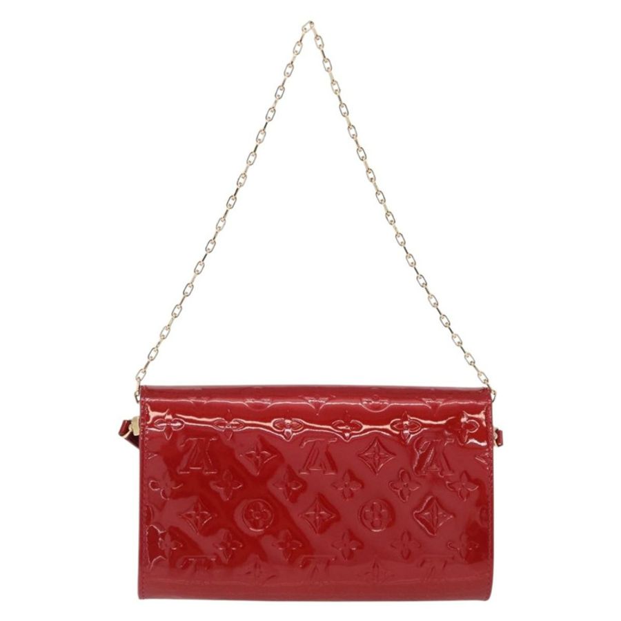 【日本直送】路易威登 Monogram Vernis 手拿包 Ana Pomme D'amour M90095 LV Auth SW2650M-1