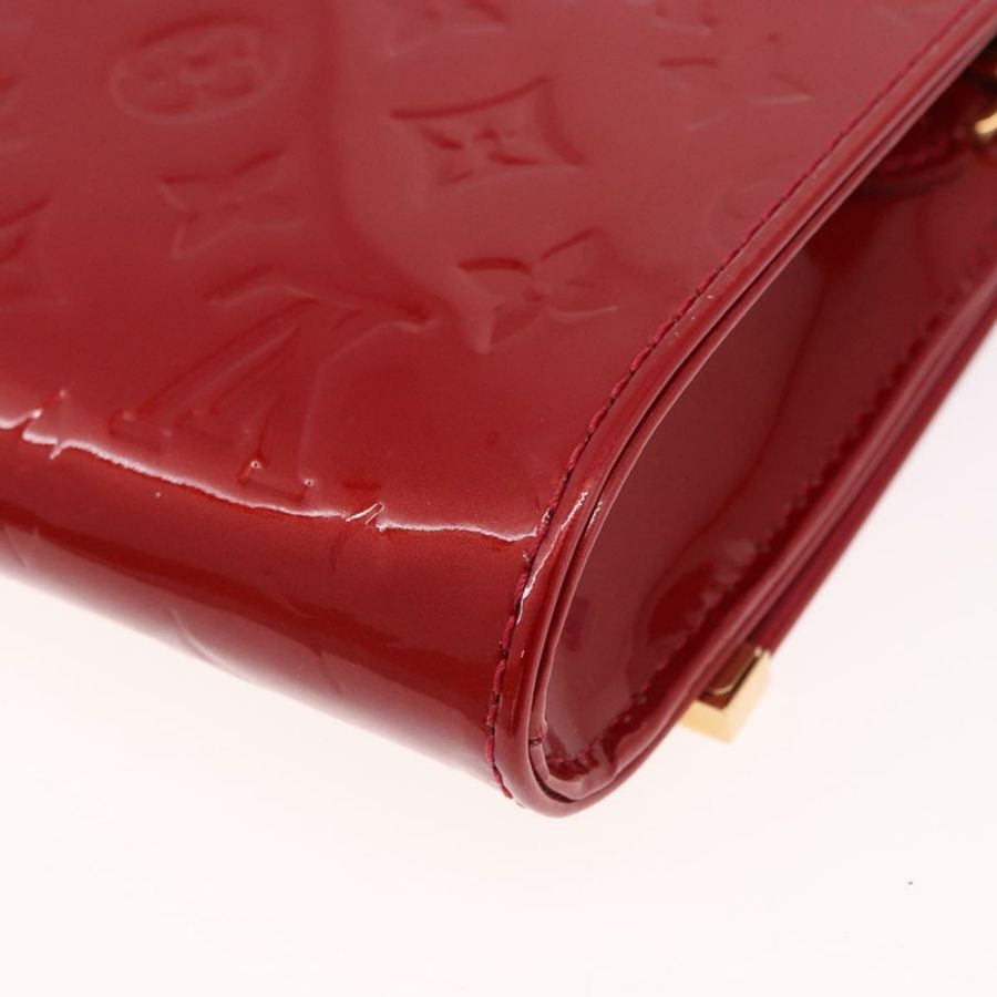 【日本直送】路易威登 Monogram Vernis 手拿包 Ana Pomme D'amour M90095 LV Auth SW2650M-18