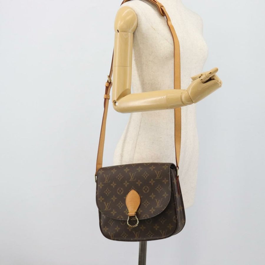 【日本直送】路易威登 Monogram Saint Cloud GM 肩背包 M51242 LV Auth 191129V-26