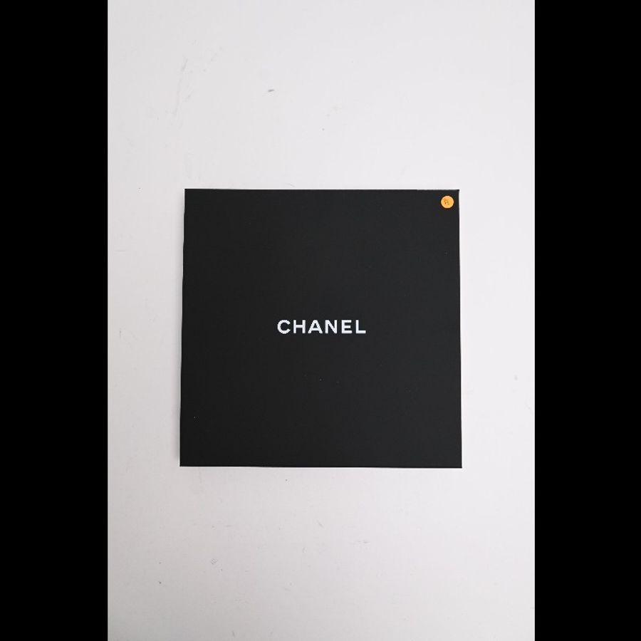 Chanel 17年粉色高跟鞋图案真丝丝巾-10