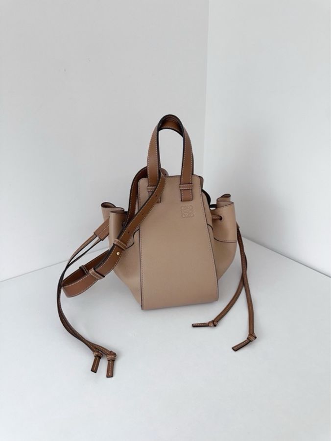 ✨Loewe羅意威|Hammock吊床包 頂流沙色荔枝牛皮|小號|98新-1