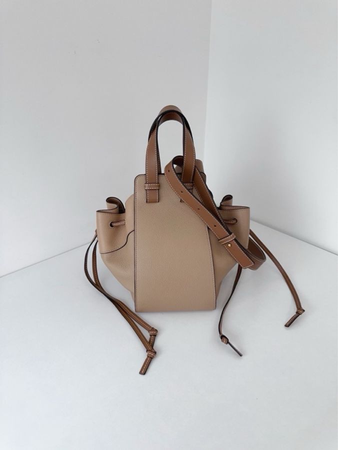 ✨Loewe羅意威|Hammock吊床包 頂流沙色荔枝牛皮|小號|98新-2