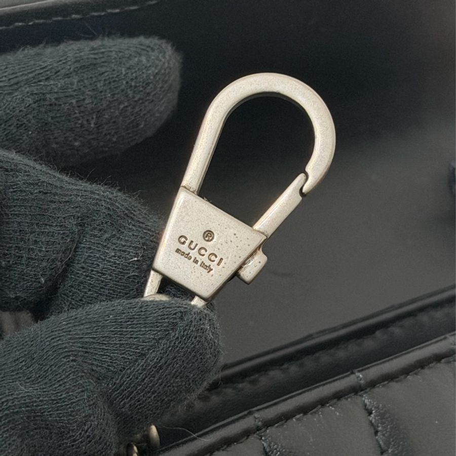 #全網最便宜 Gucci GG Marmont Super Mini 黑銀-17