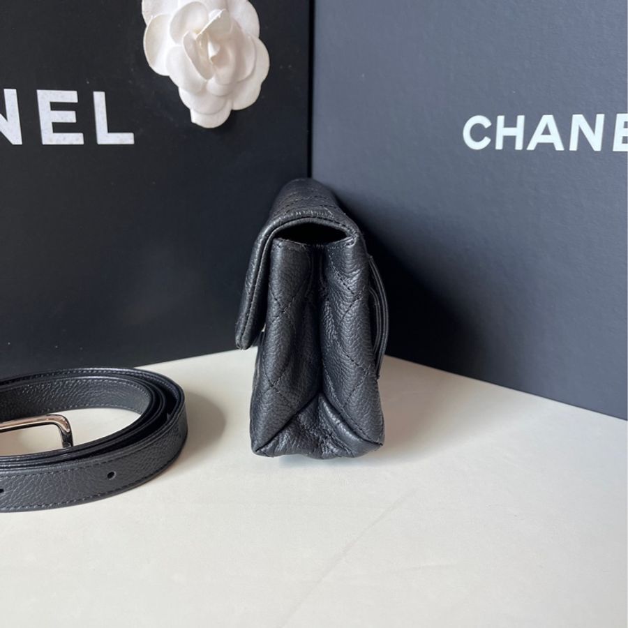 Chanel • 經典2.55荔枝牛皮腰包-2