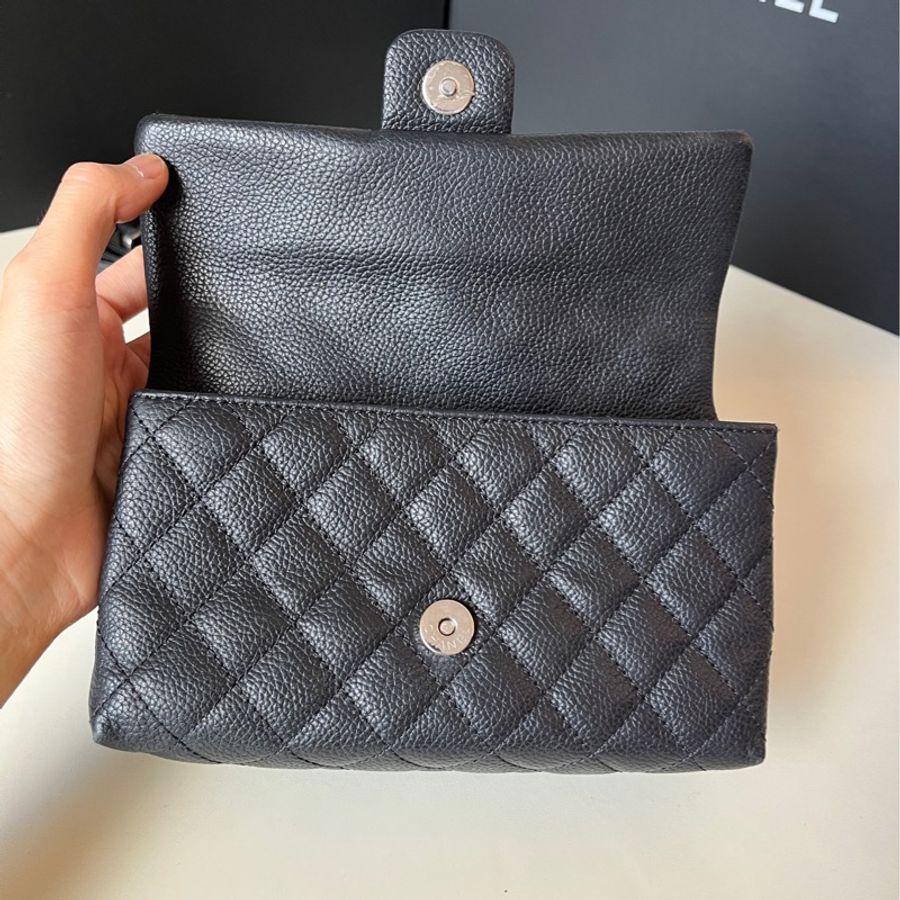 Chanel • 經典2.55荔枝牛皮腰包-8