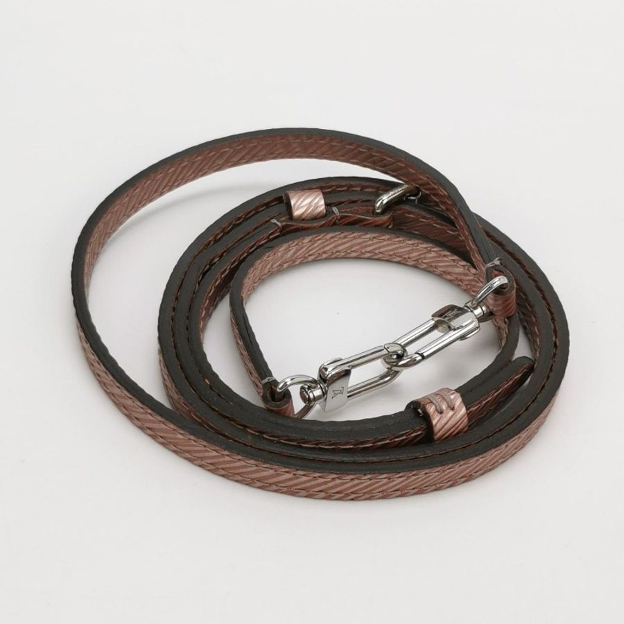 Louis Vuitton 硬盒 銀扣 櫻花粉 牛皮水紋-8