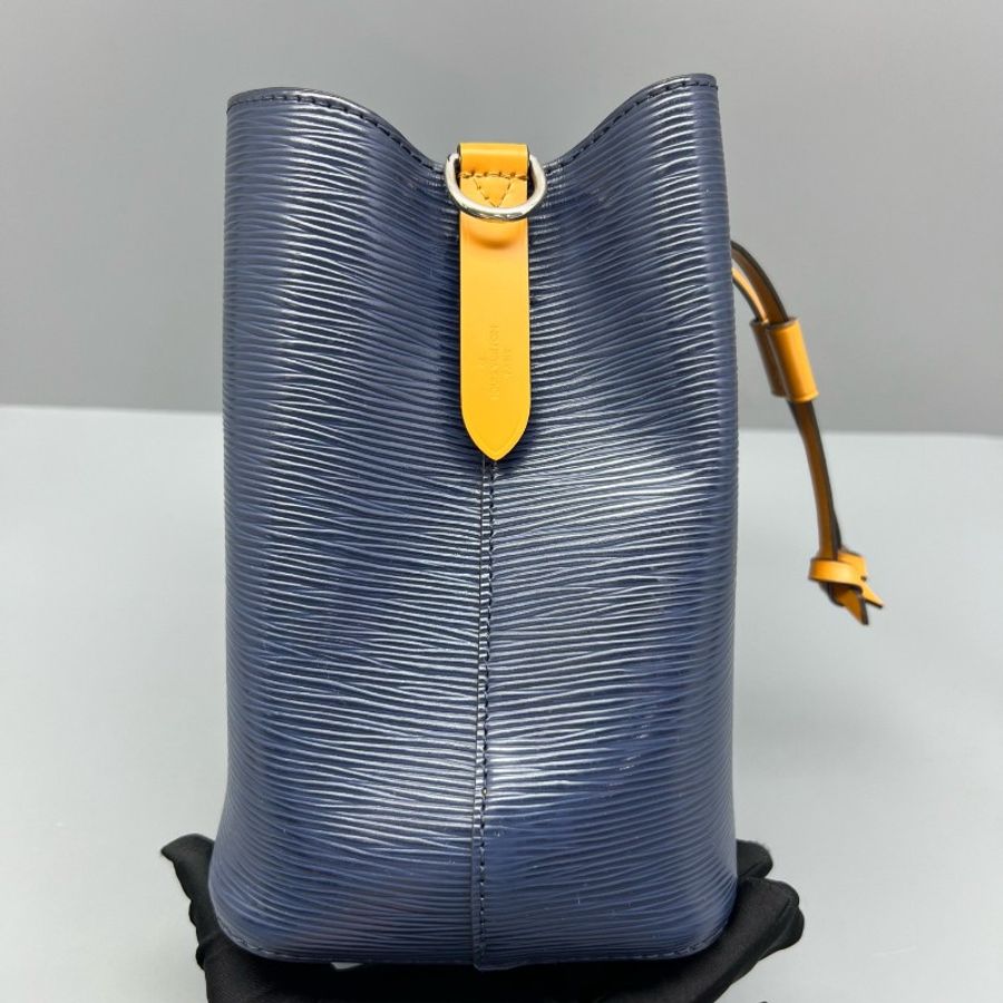 Louis Vuitton EPI 水波紋藍色水桶包-2