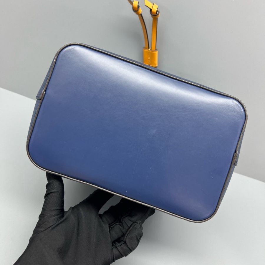 Louis Vuitton EPI 水波紋藍色水桶包-4