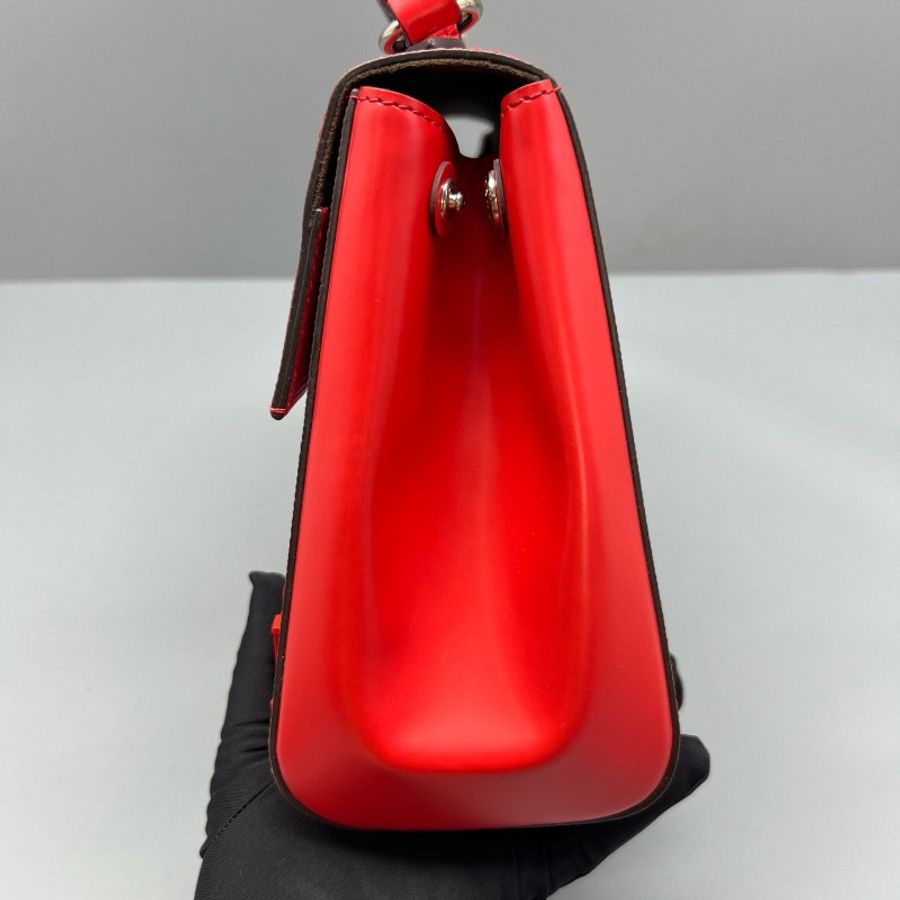 Louis Vuitton cluny bb epi 水波紋 紅色手提包肩背包-3