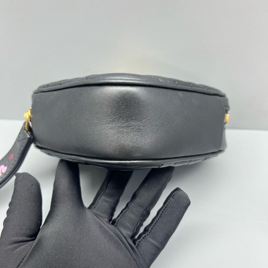 Louis Vuitton 七夕限定黑色愛心斜背包-2