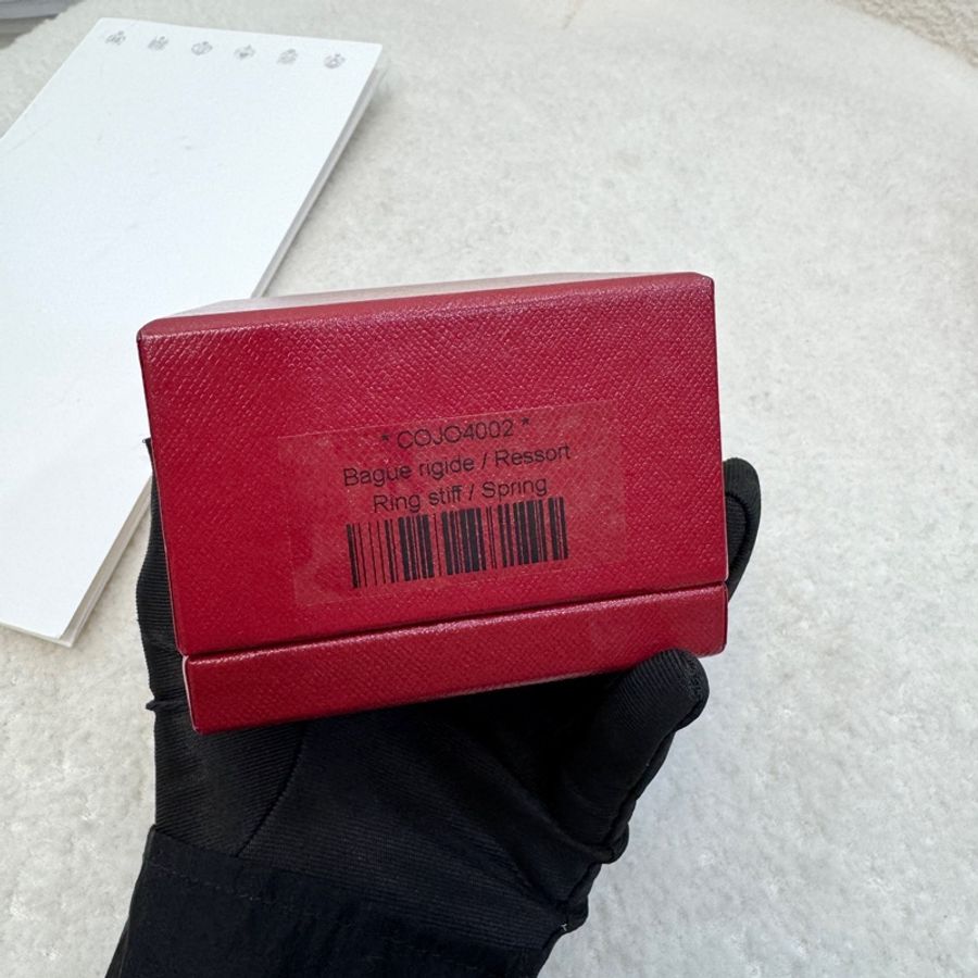 Cartier 卡地亞 750 白K金 LOVE 戒指 經典戒指 白金 戒指 B4084759-8