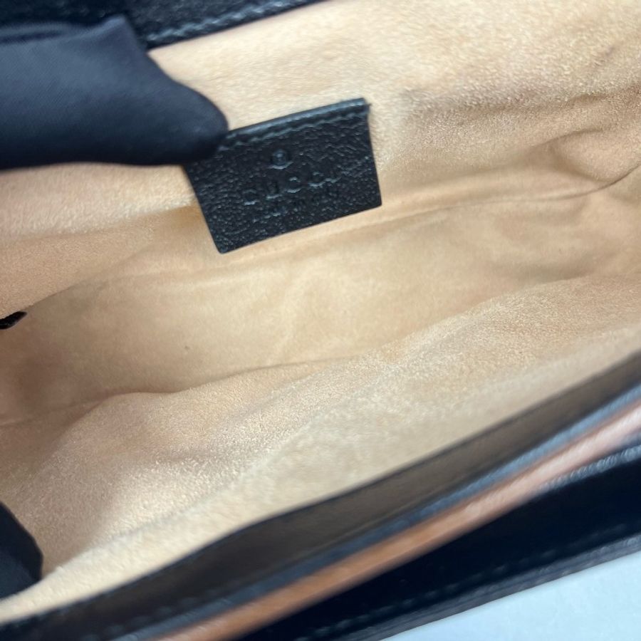 Gucci古馳padlock老花郵差包-6