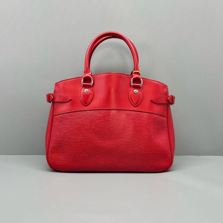 Louis Vuitton 水紋手提包紅色手提包-1