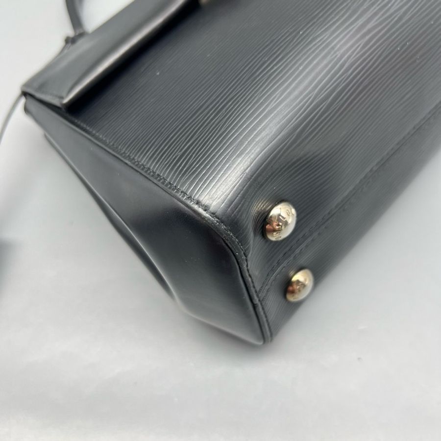 Louis Vuitton cluny bb水波纹黑色-5