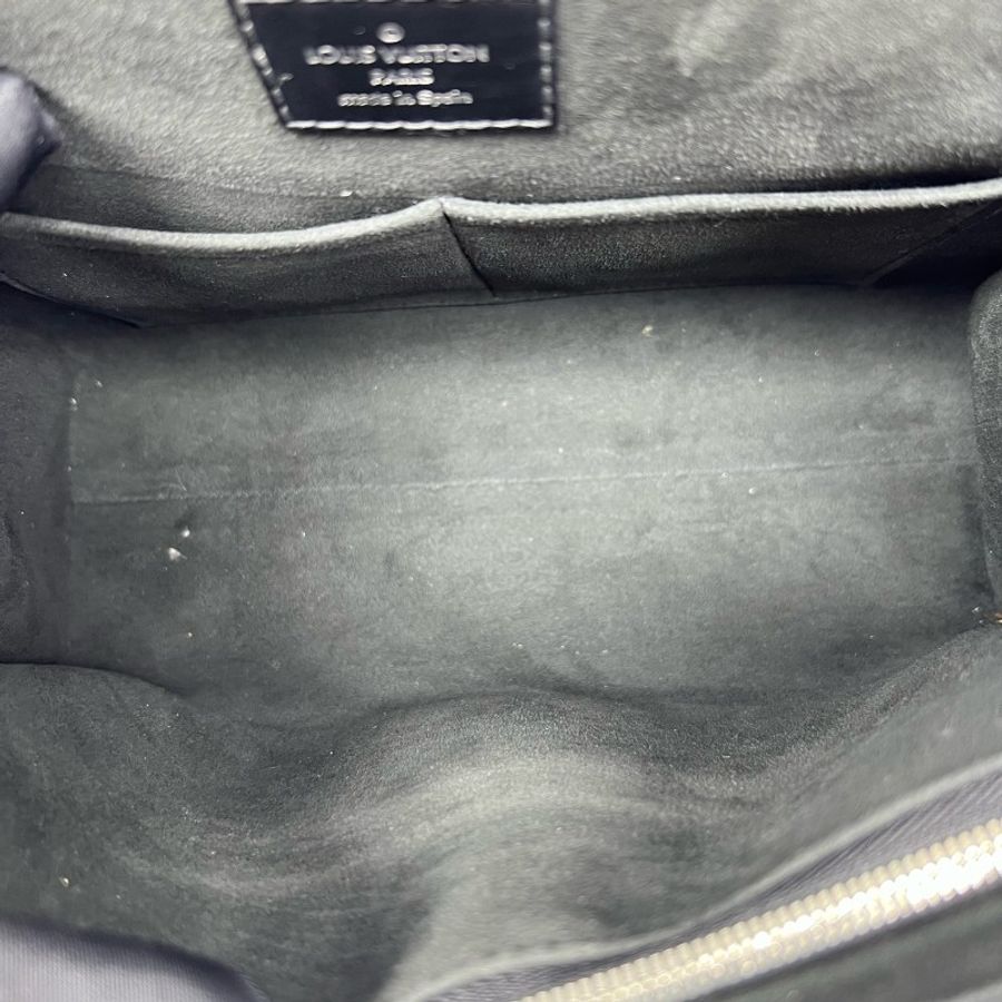 Louis Vuitton cluny bb水波纹黑色-7