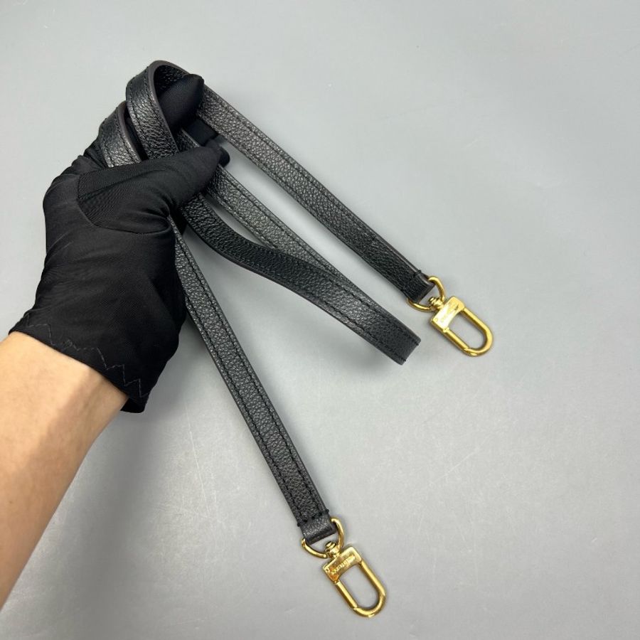 Louis Vuitton 維納斯手提包老花拼黑 肩背包-7