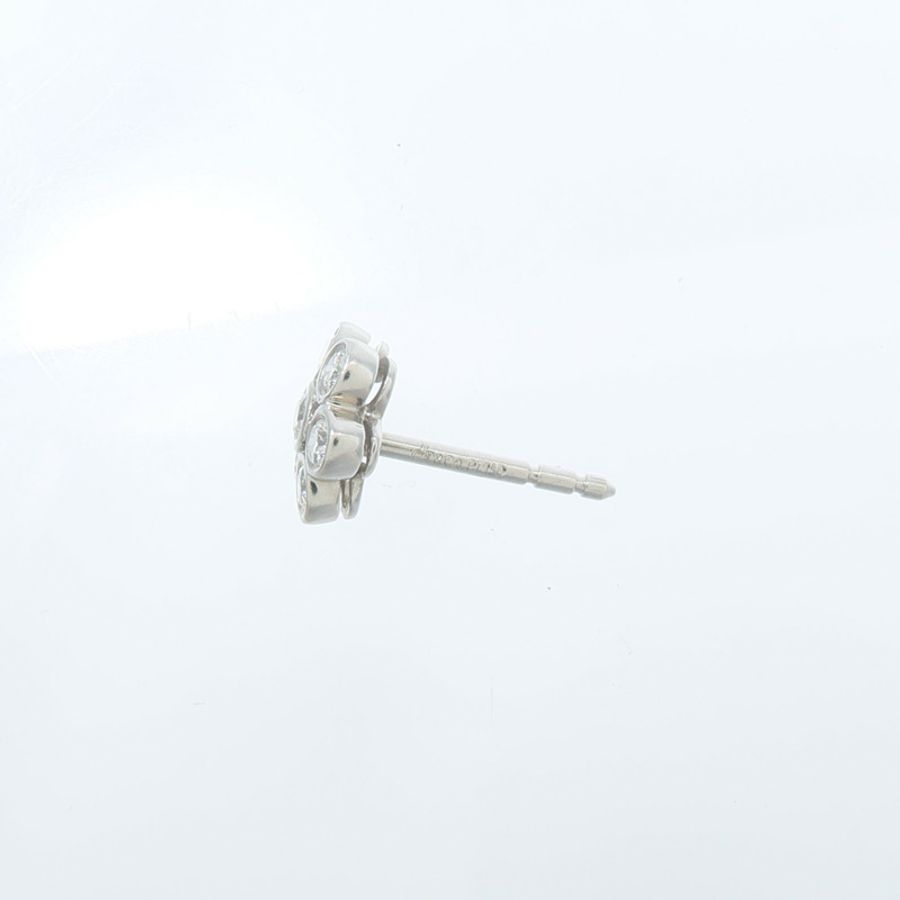 TIFFANY&CO PT950鉑金Diamond Flower Earrings鑽石耳環-4