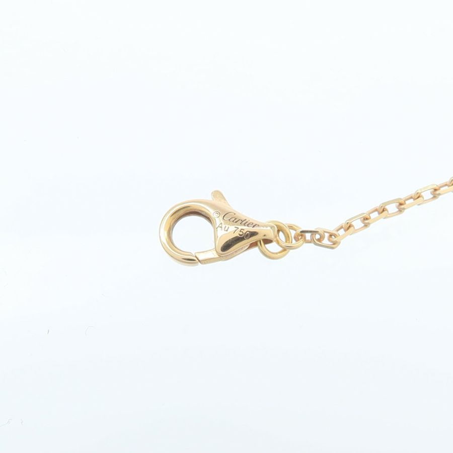 CARTIER 18K玫瑰金Cartier C Heart鑽石項鍊-6