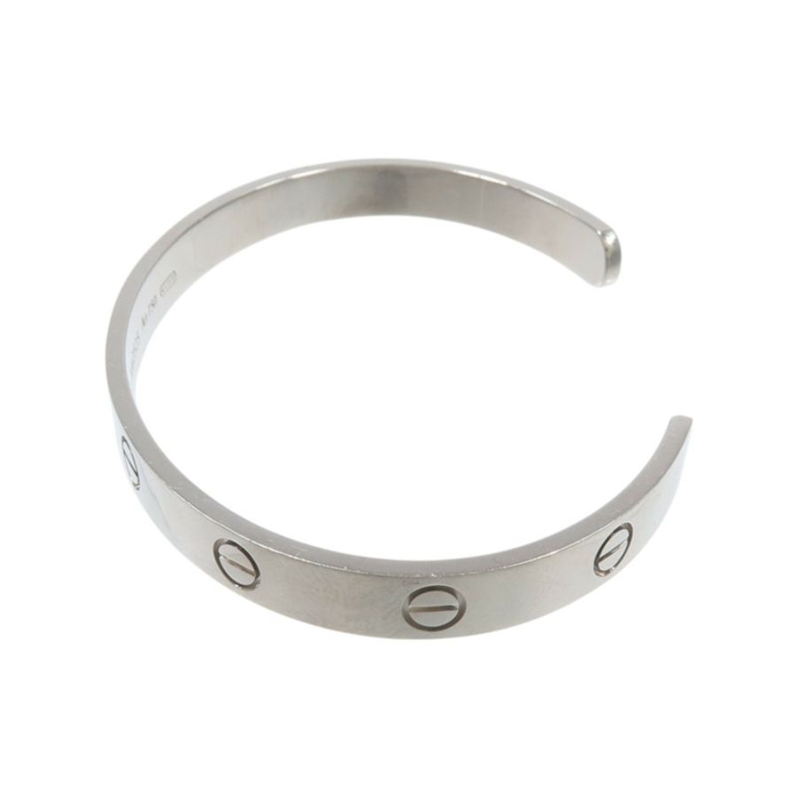 CARTIER 18K白金Love Bangle Open手鐲-1