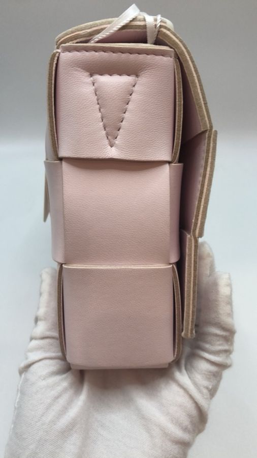 葆蝶家/Bottega Veneta 豆腐包中号 羊皮革-3