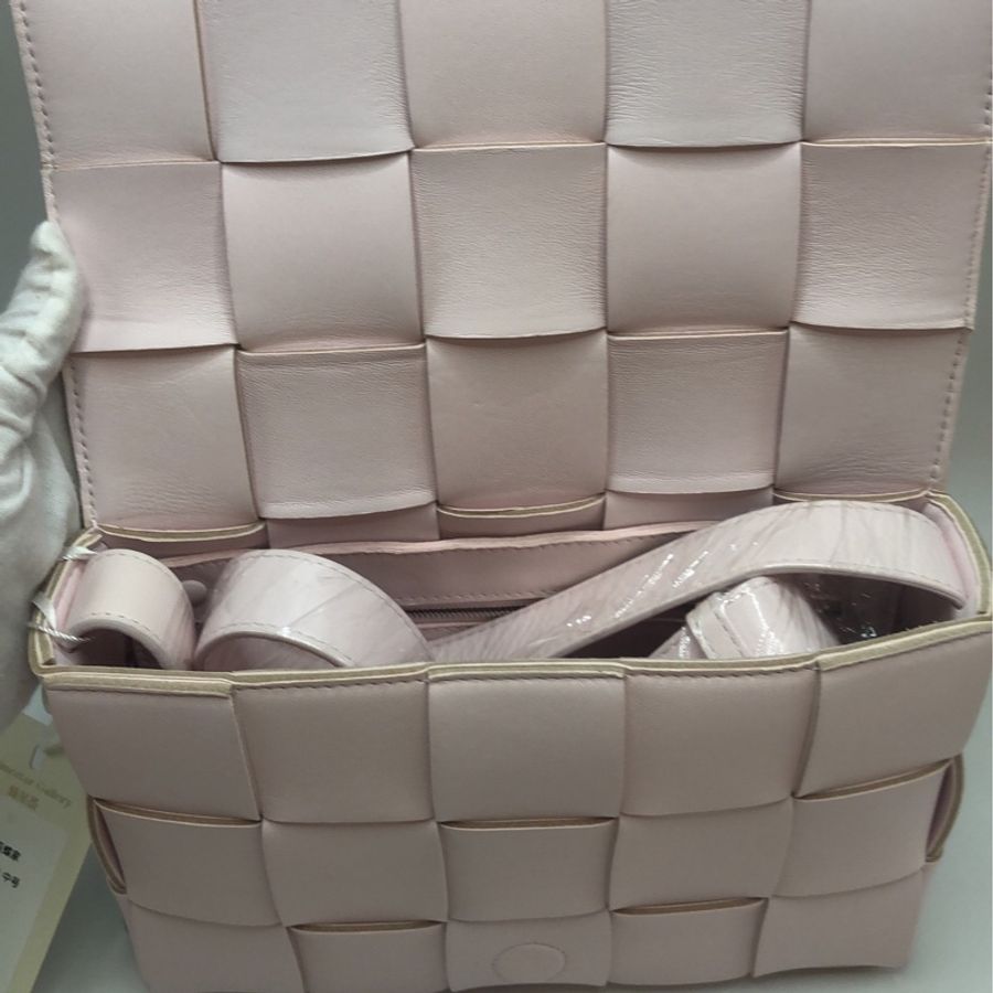 葆蝶家/Bottega Veneta 豆腐包中号 羊皮革-7