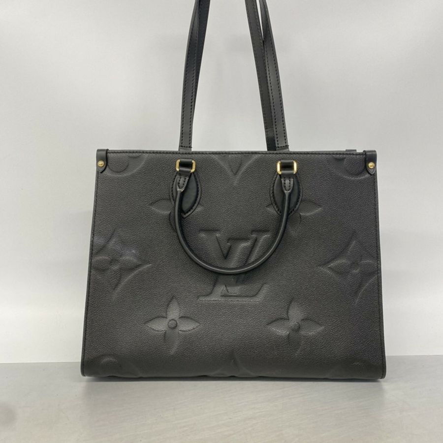 路易威登 Monogram Empreinte OnTheGo MM 手提包 M45595 黑色(黑色)女士兩用包-10