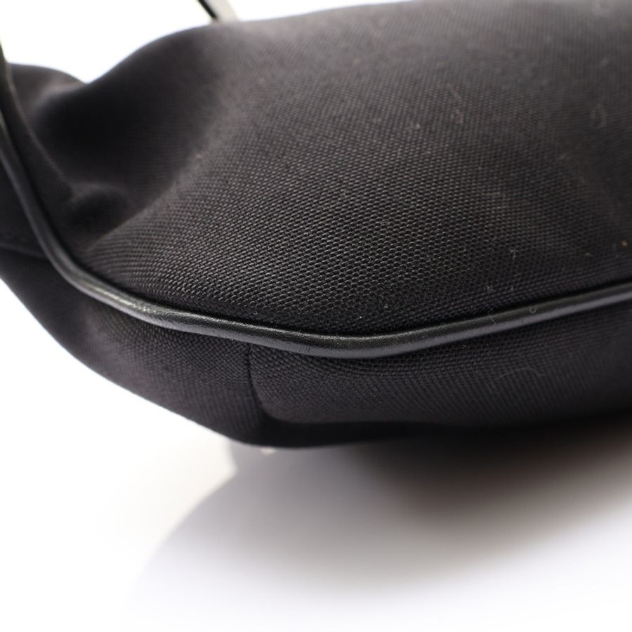 黑色 尼龍 牛皮 Classic Monogram Canvas 腰包【SAINT LAURENT YSL 聖羅蘭】 PLB590076-8