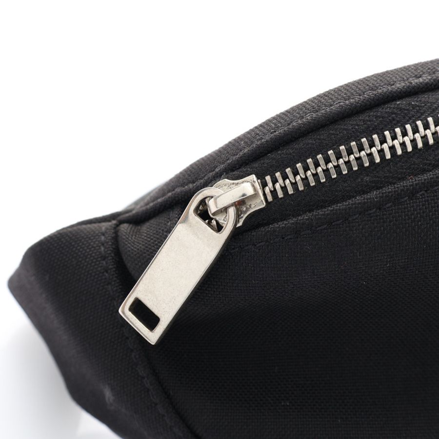 黑色 尼龍 牛皮 Classic Monogram Canvas 腰包【SAINT LAURENT YSL 聖羅蘭】 PLB590076-9