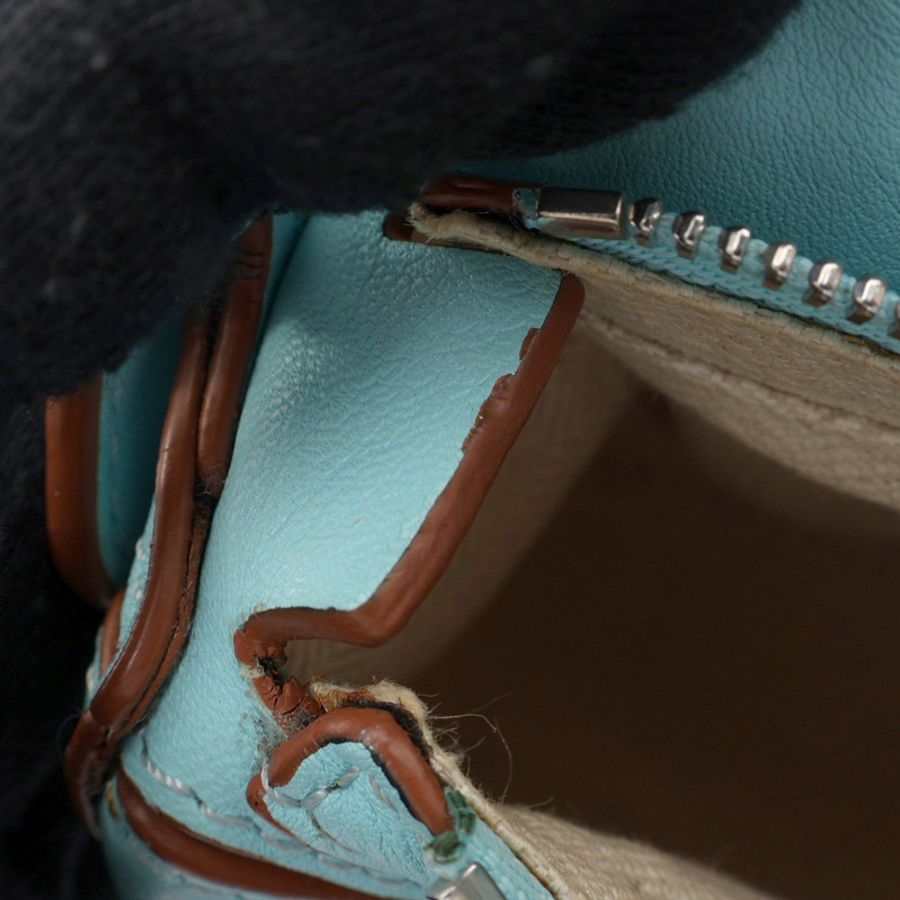 藍色 牛皮 Puzzle Nano 兩用包【LOEWE 羅威】 A510U98X01-12